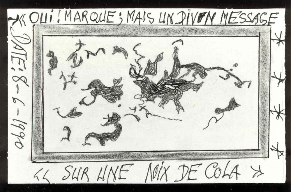 Oui marque; mais un diven message (..)